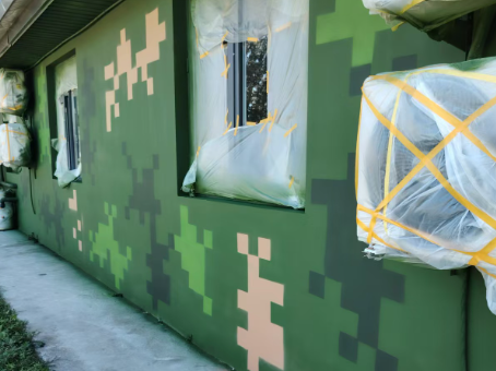 沧州海洋 / 林地场景数码伪装